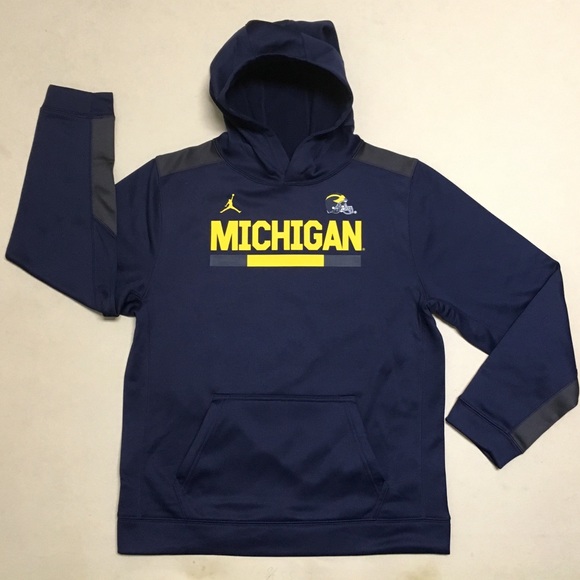 jordan michigan hoodie